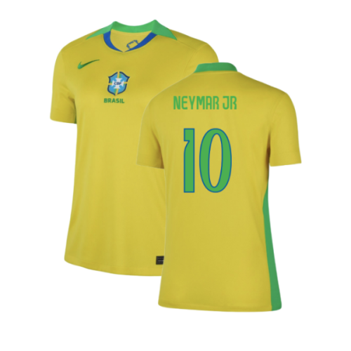 2025-2026 Brazil Womens Team Home Shirt (Ladies) (Neymar Jr 10)