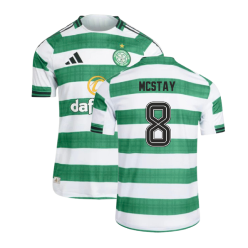2025-2026 Celtic Authentic Home Shirt (McStay 8)