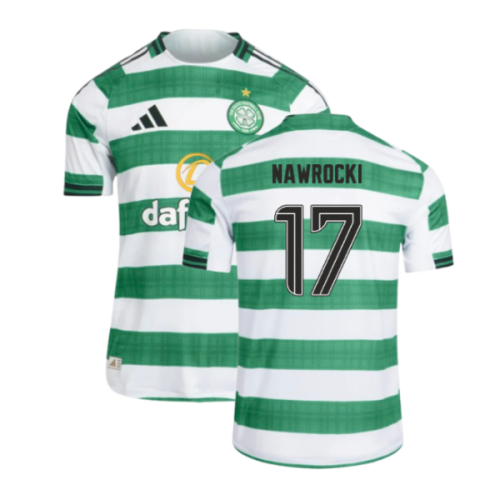 2025-2026 Celtic Authentic Home Shirt (Nawrocki 17)