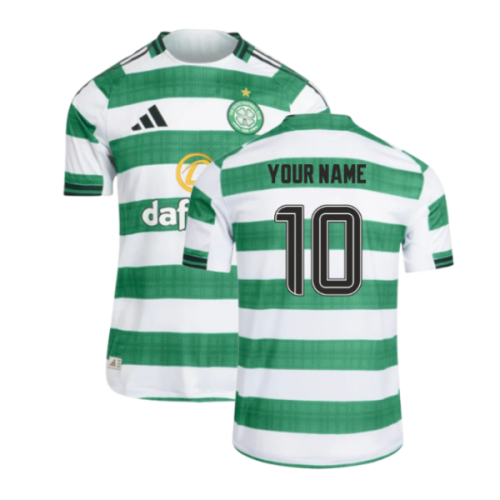 2025-2026 Celtic Authentic Home Shirt (Your Name)