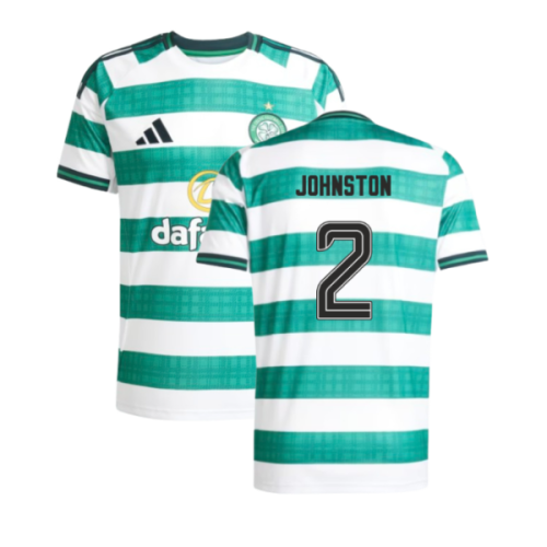 2025-2026 Celtic Home Shirt (Johnston 2)