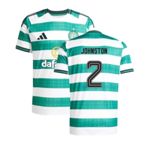 2025-2026 Celtic Home Shirt (Johnston 2)