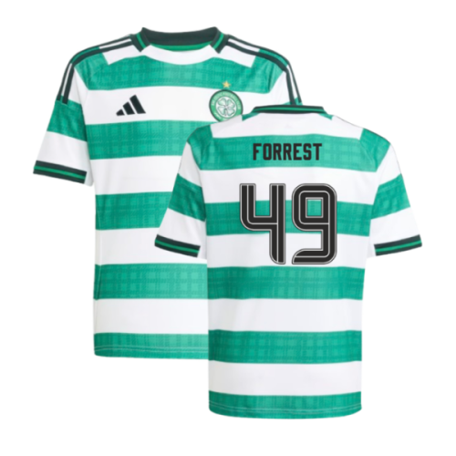 2025-2026 Celtic Home Shirt - Kids (Forrest 49)