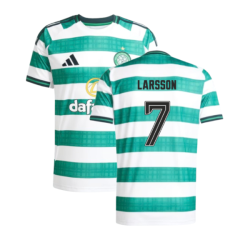 2025-2026 Celtic Home Shirt (Larsson 7)