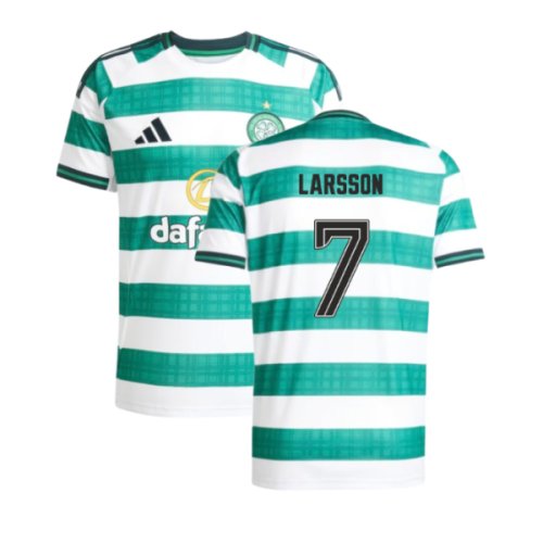 2025-2026 Celtic Home Shirt (Larsson 7)