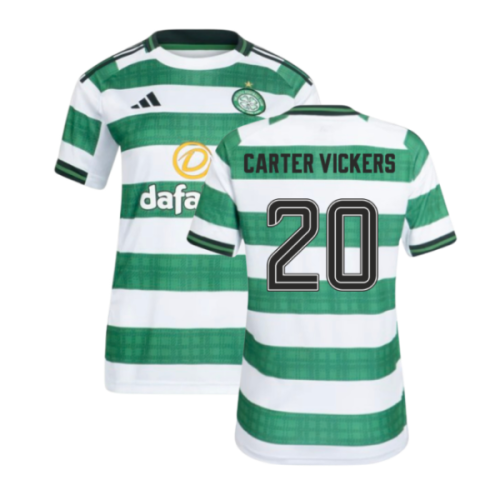 2025-2026 Celtic Home Shirt (Womens) (Carter Vickers 20)