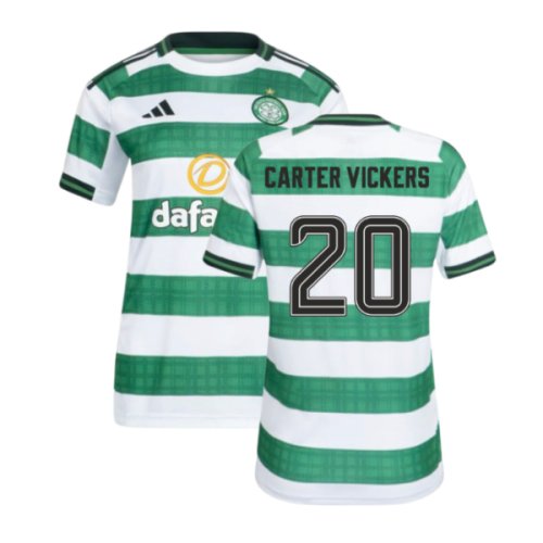 2025-2026 Celtic Home Shirt (Womens) (Carter Vickers 20)