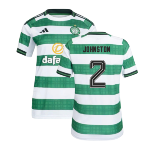 2025-2026 Celtic Home Shirt (Womens) (Johnston 2)