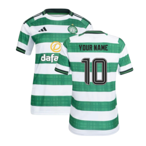2025-2026 Celtic Home Shirt (Womens) (Your Name)