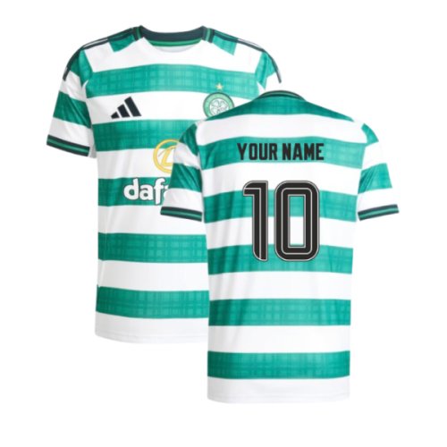 2025-2026 Celtic Home Shirt (Your Name)