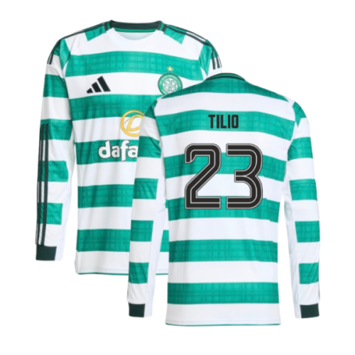 2025-2026 Celtic Long Sleeve Home Shirt (Tilio 23)