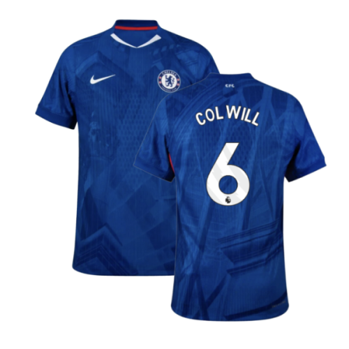 2025-2026 Chelsea Home Authentic Shirt (Colwill 6)