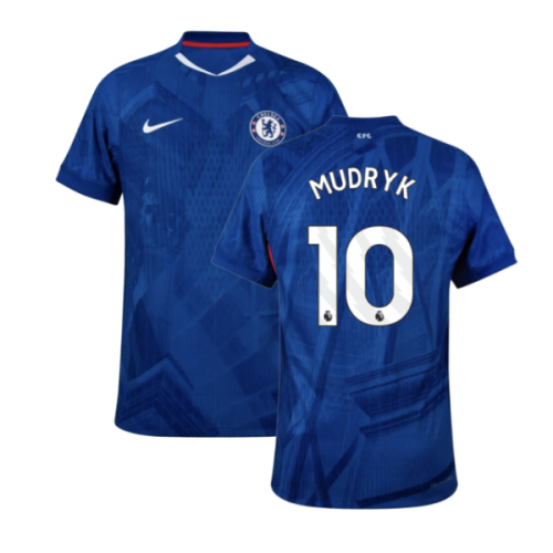 2025-2026 Chelsea Home Authentic Shirt (Mudryk 10)