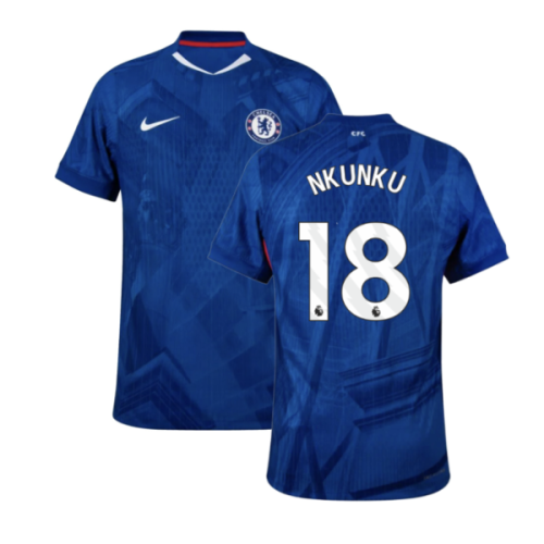 2025-2026 Chelsea Home Authentic Shirt (Nkunku 18)