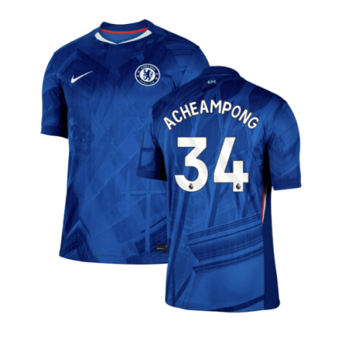 2025-2026 Chelsea Home Football Shirt (Acheampong 34)