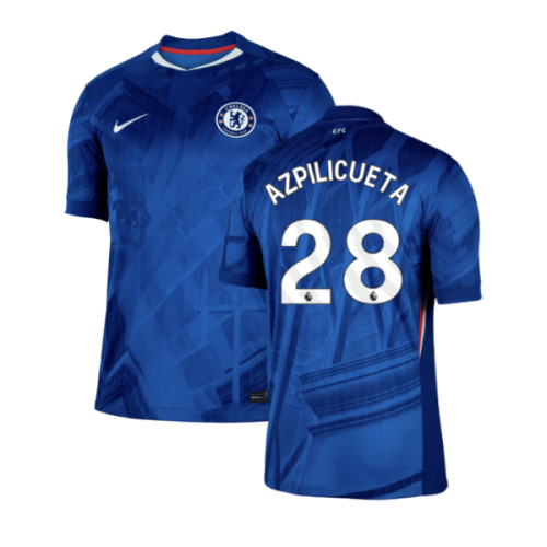 2025-2026 Chelsea Home Football Shirt (Azpilicueta 28)