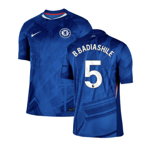 2025-2026 Chelsea Home Football Shirt (B.Badiashile 5)