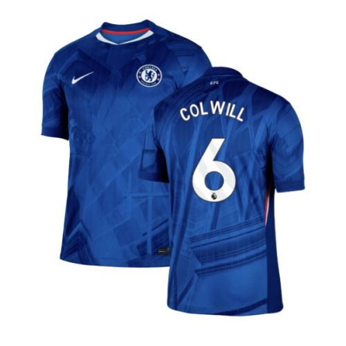 2025-2026 Chelsea Home Football Shirt (Colwill 6)