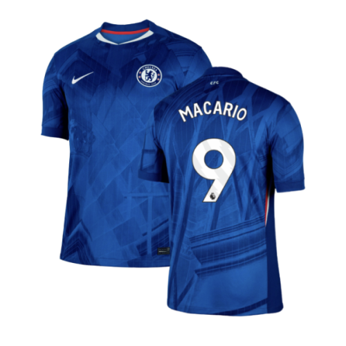2025-2026 Chelsea Home Football Shirt (Macario 9)