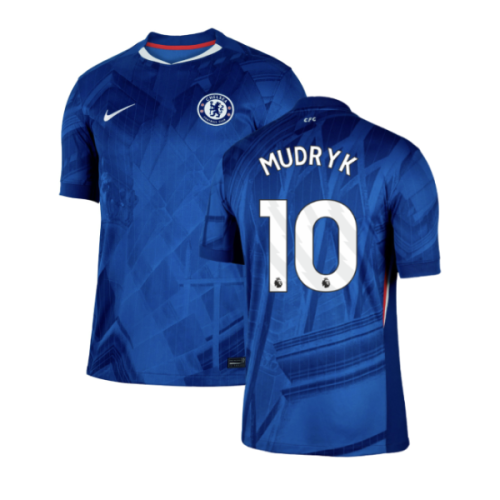 2025-2026 Chelsea Home Football Shirt (Mudryk 10)