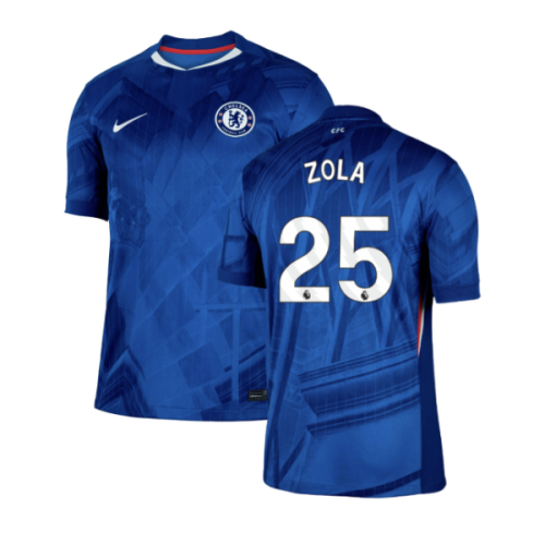 2025-2026 Chelsea Home Football Shirt (Zola 25)
