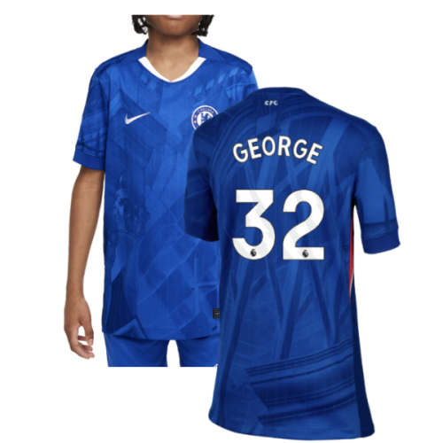2025-2026 Chelsea Home Shirt (Kids) (George 32)