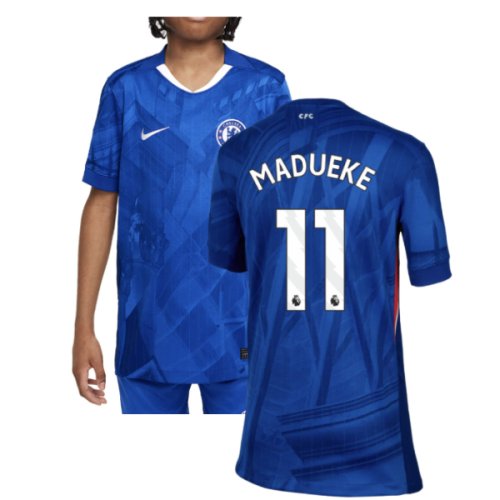 2025-2026 Chelsea Home Shirt (Kids) (Madueke 11)
