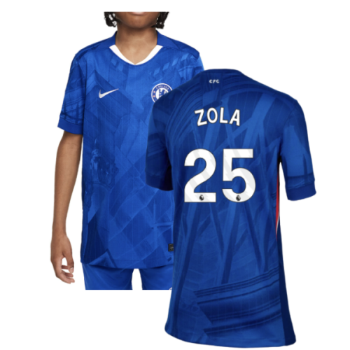 2025-2026 Chelsea Home Shirt (Kids) (Zola 25)