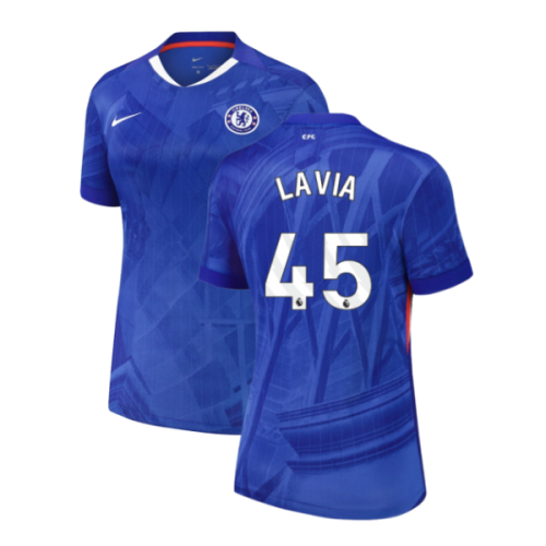 2025-2026 Chelsea Home Shirt (Womens) (Lavia 45)