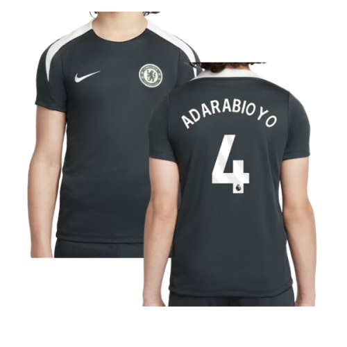 2025-2026 Chelsea Strike Training Shirt (Green) - Kids (Adarabioyo 4)