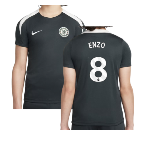 2025-2026 Chelsea Strike Training Shirt (Green) - Kids (Enzo 8)