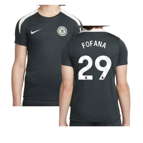 2025-2026 Chelsea Strike Training Shirt (Green) - Kids (Fofana 29)