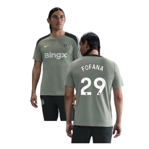 2025-2026 Chelsea Strike Training Shirt (Jade Green) (Fofana 29)