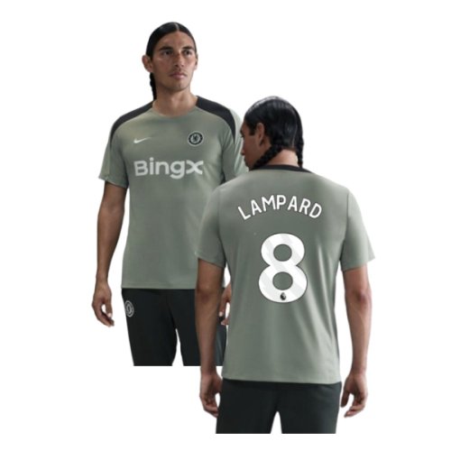 2025-2026 Chelsea Strike Training Shirt (Jade Green) (Lampard 8)