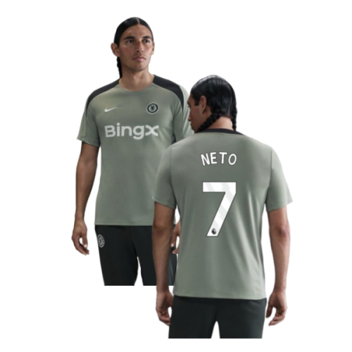 2025-2026 Chelsea Strike Training Shirt (Jade Green) (Neto 7)