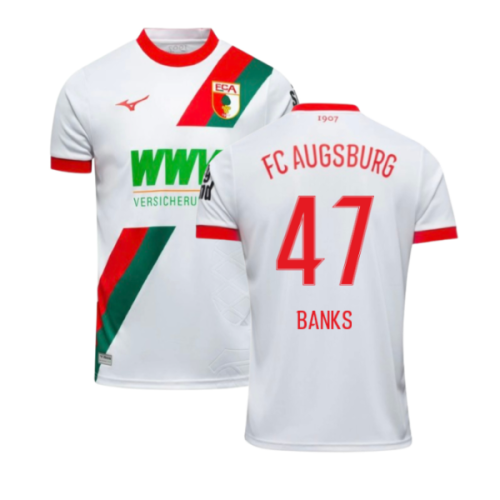 2025-2026 FC Augsburg Home Shirt (Banks 47)