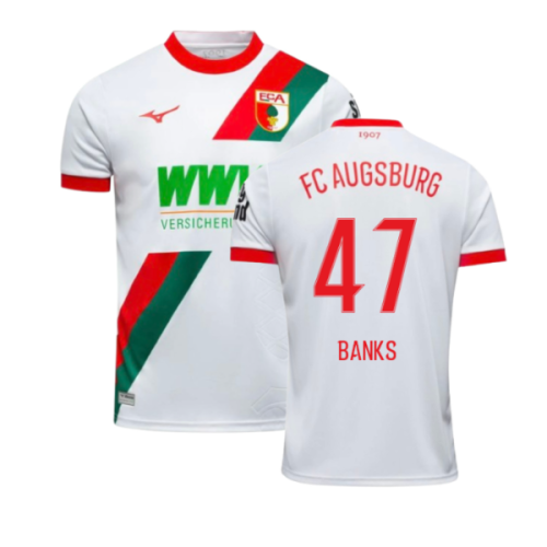 2025-2026 FC Augsburg Home Shirt (Banks 47)