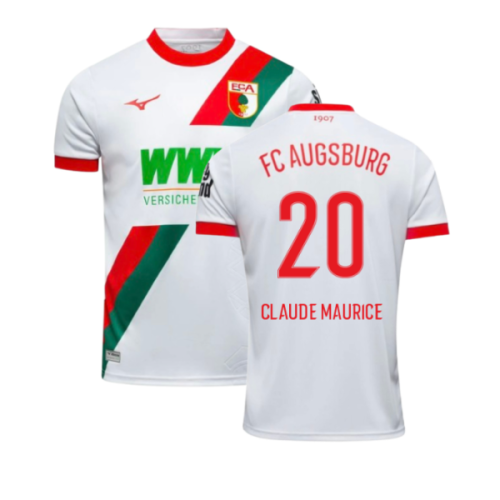 2025-2026 FC Augsburg Home Shirt (Claude Maurice 20)