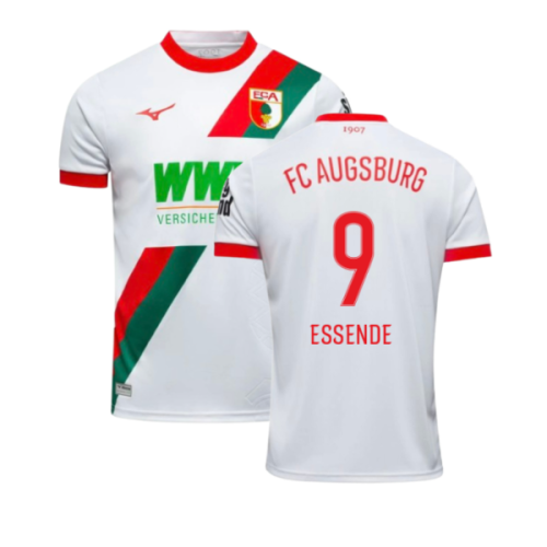 2025-2026 FC Augsburg Home Shirt (Essende 9)