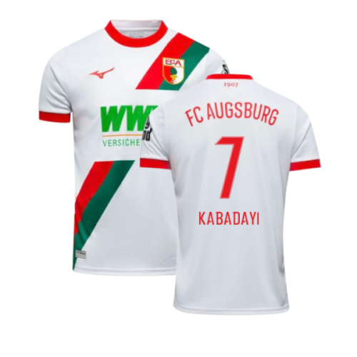 2025-2026 FC Augsburg Home Shirt (Kabadayi 7)