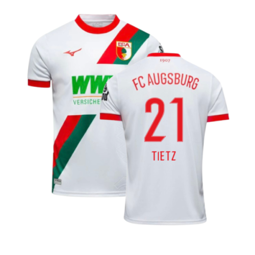 2025-2026 FC Augsburg Home Shirt (Tietz 21)