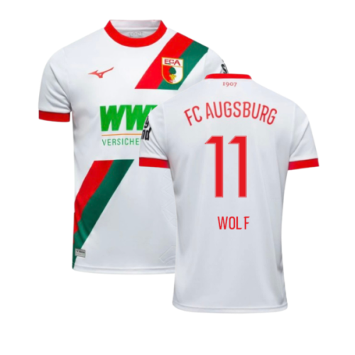 2025-2026 FC Augsburg Home Shirt (Wolf 11)