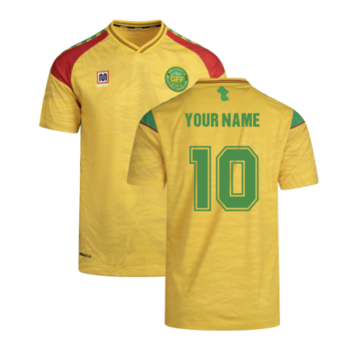 2025-2026 Guyana Home Shirt (Your Name)