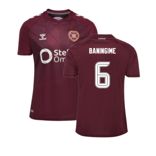 2025-2026 Hearts Home Shirt (Baningime 6)