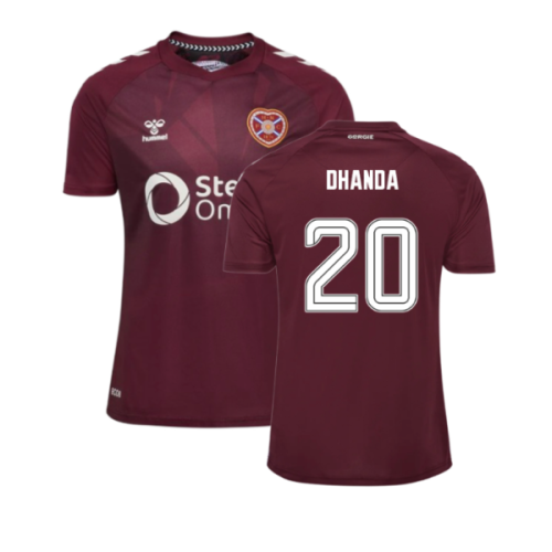 2025-2026 Hearts Home Shirt (Dhanda 20)