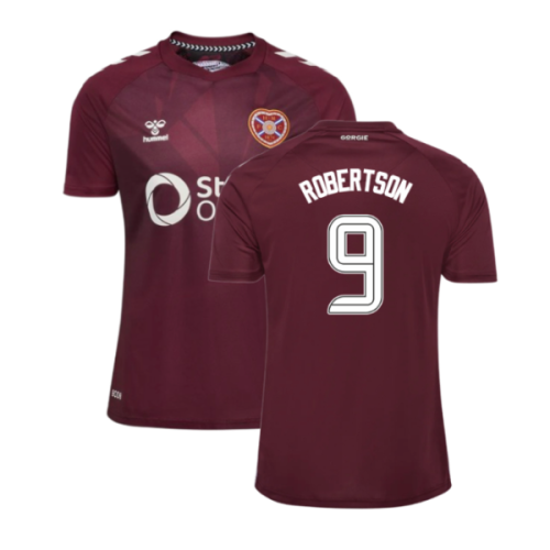 2025-2026 Hearts Home Shirt (Kids) (Robertson 9)