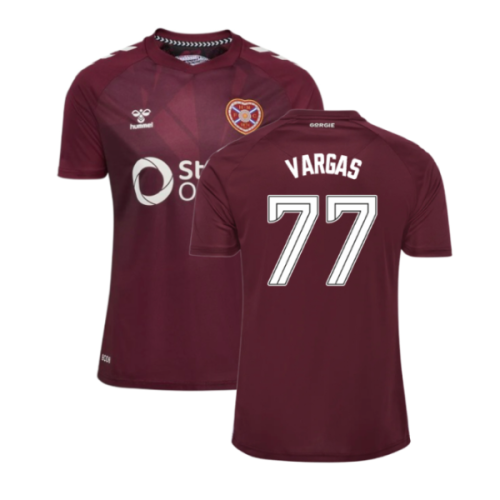 2025-2026 Hearts Home Shirt (Kids) (Vargas 77)