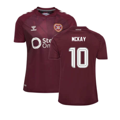 2025-2026 Hearts Home Shirt (McKay 10)