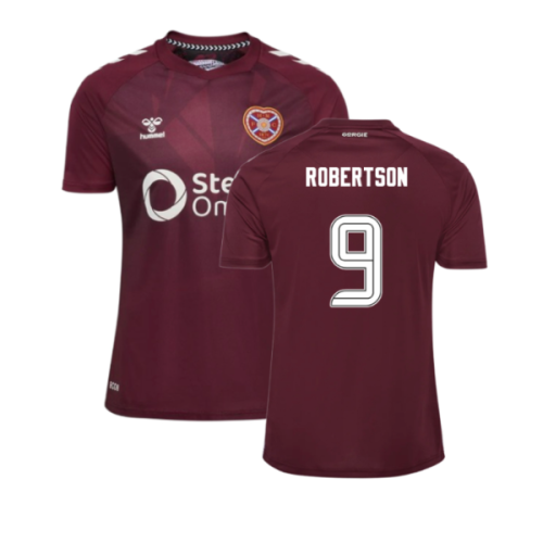 2025-2026 Hearts Home Shirt (Robertson 9)