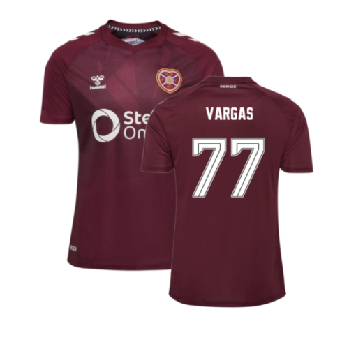2025-2026 Hearts Home Shirt (Vargas 77)